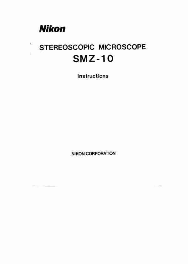 Nikon Microscope Magnifier SMZ-10-page_pdf
